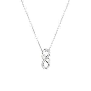 Collana Amen Donna Amore in Argento Zircone CLINLUBBZ - CLINLUBBZ
